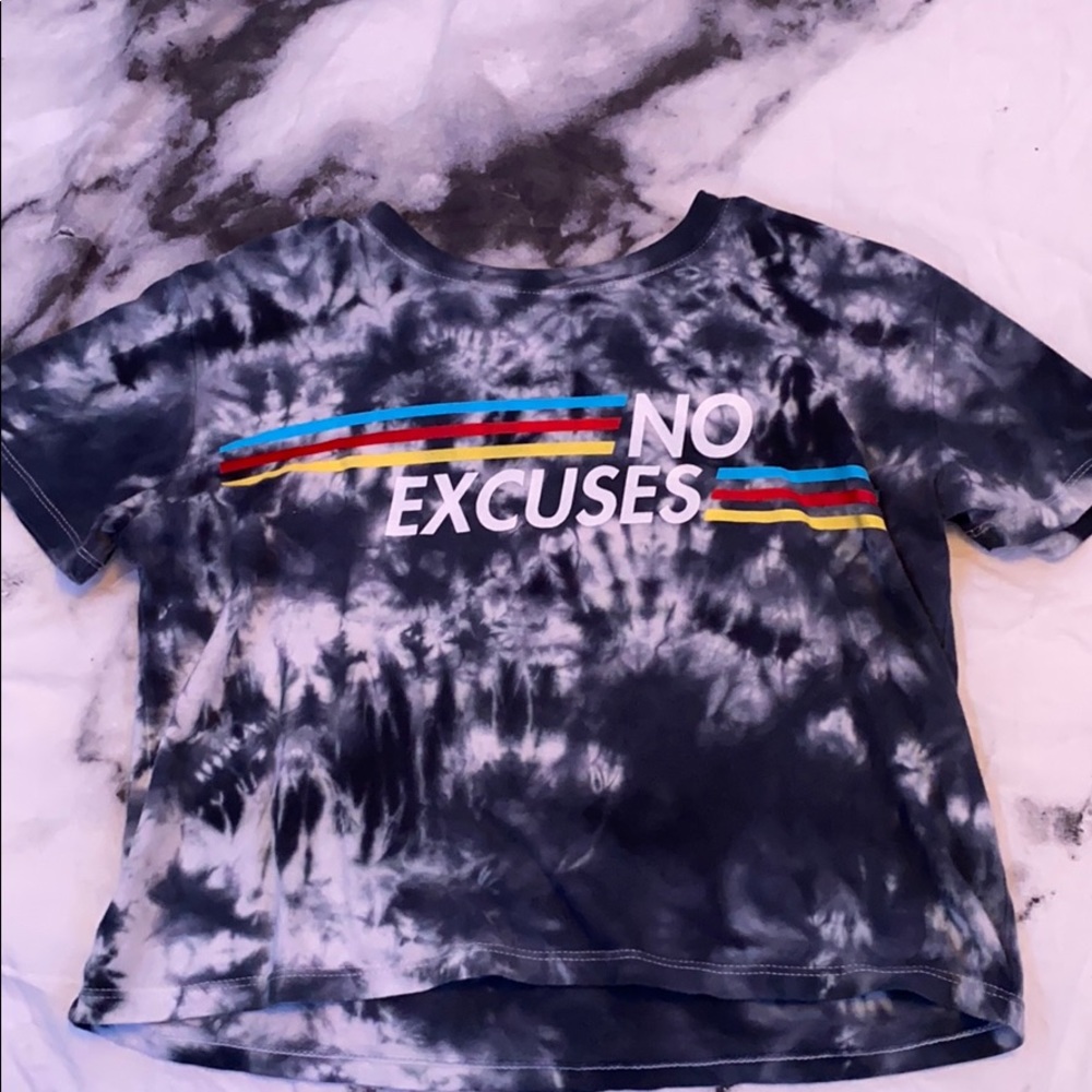 FREEZE ‘No Excuses’ Crop Top